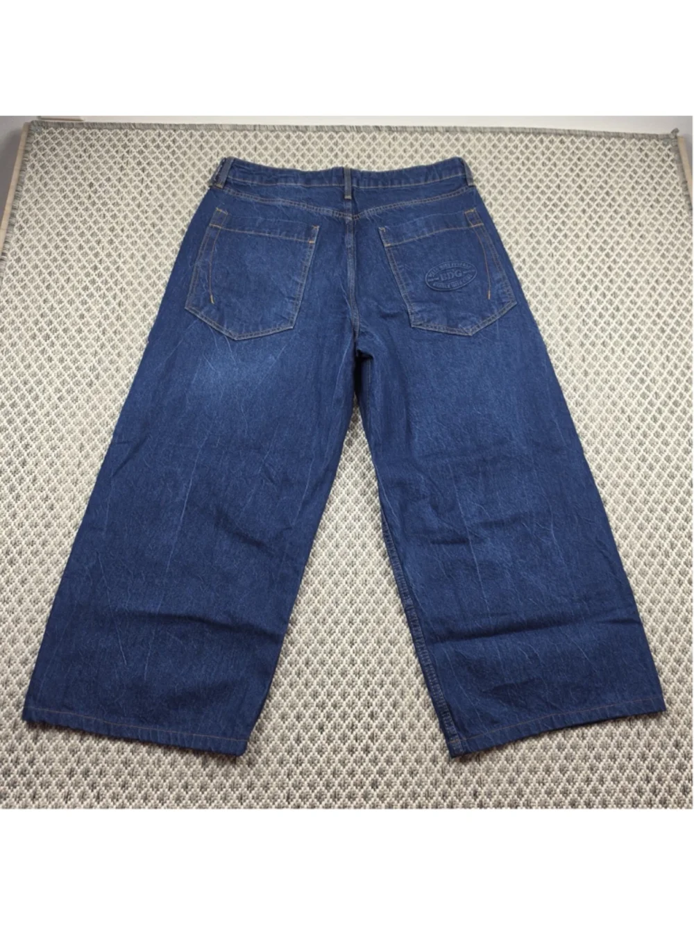 BDG Urban Outfitters Wide Leg Baggy Jeans Dark Wash 32W Y2K Skater
